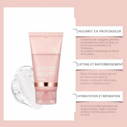 Masque de Nuit au Collagène (+ Applicateur Offert) - GlowRevive™