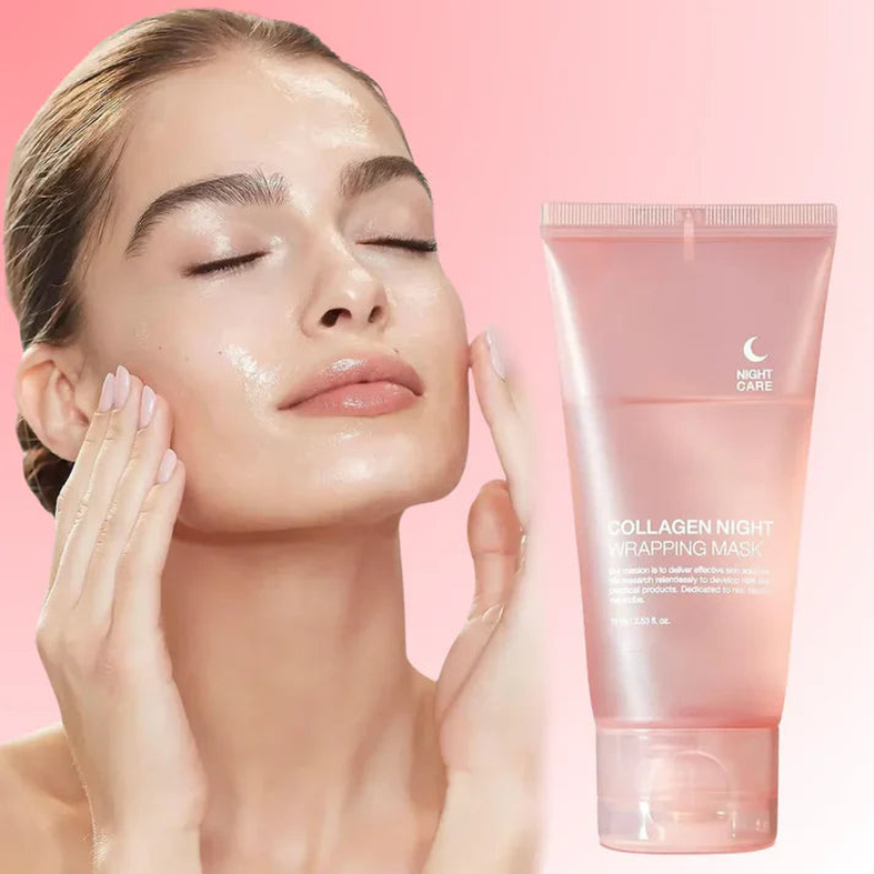 Masque de Nuit au Collagène (+ Applicateur Offert) - GlowRevive™