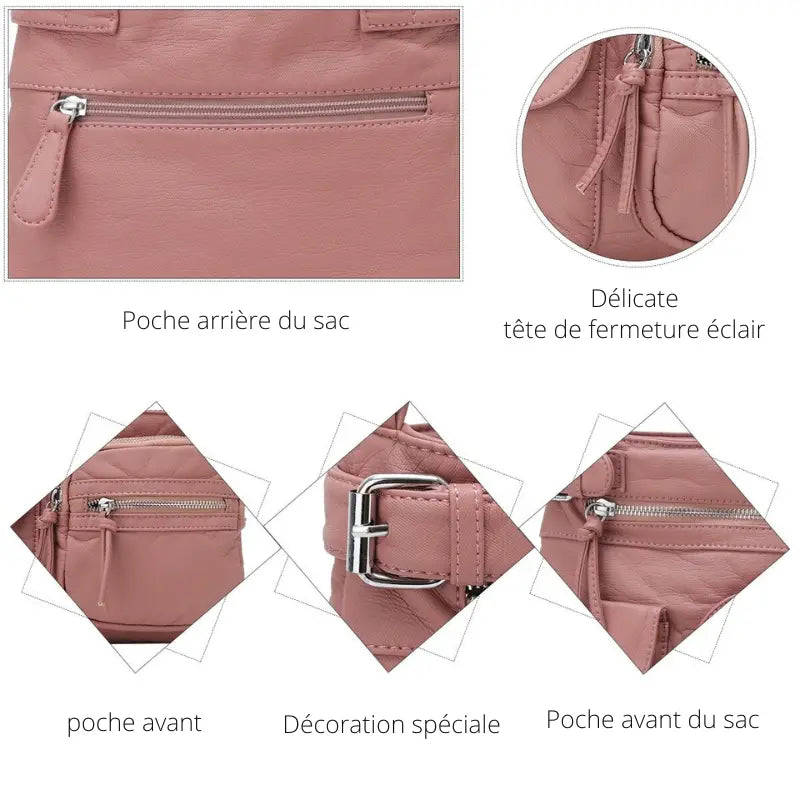 Sac à Bandoulière Multi-Poches