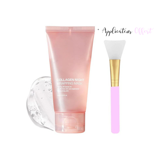 Masque de Nuit au Collagène (+ Applicateur Offert) - GlowRevive™