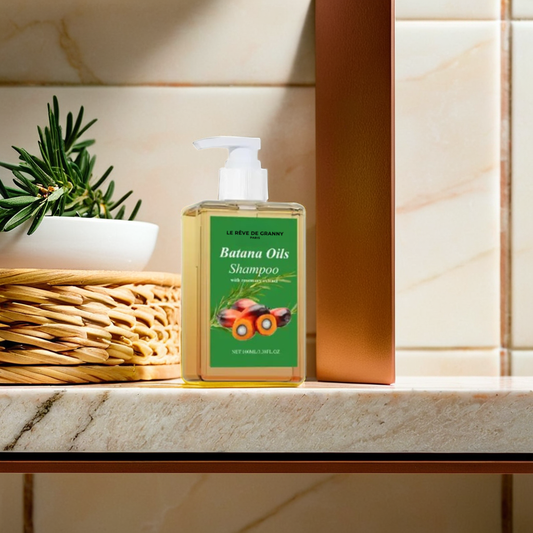 Shampoing à l’Huile de Batana: Repousse et Soin Capillaire- PureHair™